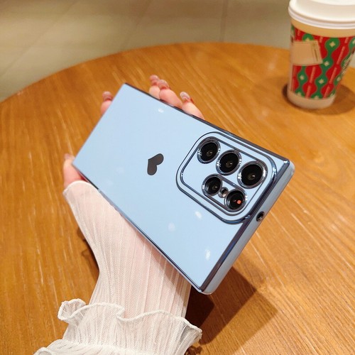 Case For Samsung Galaxy S23 S22 Ultra S21 FE A14 Love Heart Silicone Phone Cover - Picture 20 of 28