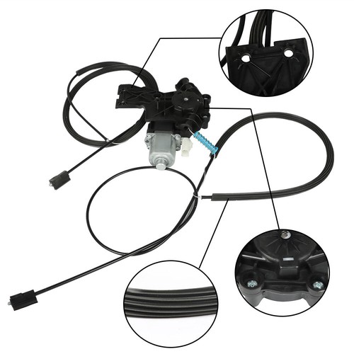 Rear Power Sliding Window Motor For 2011-14 Ram 1500 3500 2009-10 Dodge Ram 2500 - Picture 4 of 10
