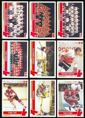 1992-93 FUTURE TRENDS 1976 CANADA CUP 76 HOCKEY CARD 102-201 & PROMO SEE LIST - Picture 51 of 206