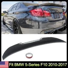 PSM Style Rear Spoiler Lip Wing For BMW 5 Series F10 535i 535d 550i M5 2010-2017