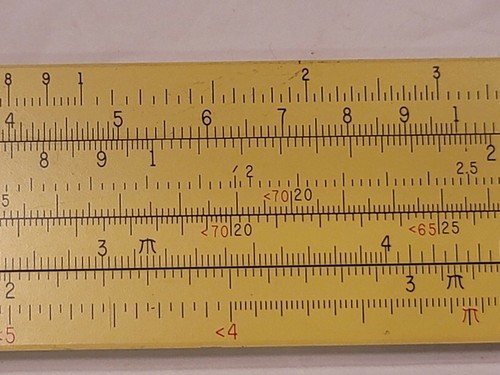 Estuche de cuero vintage Pickett Slide Rule N1010ES Trig Cómo usar Trig Slide Rule - Imagen 6 de 9