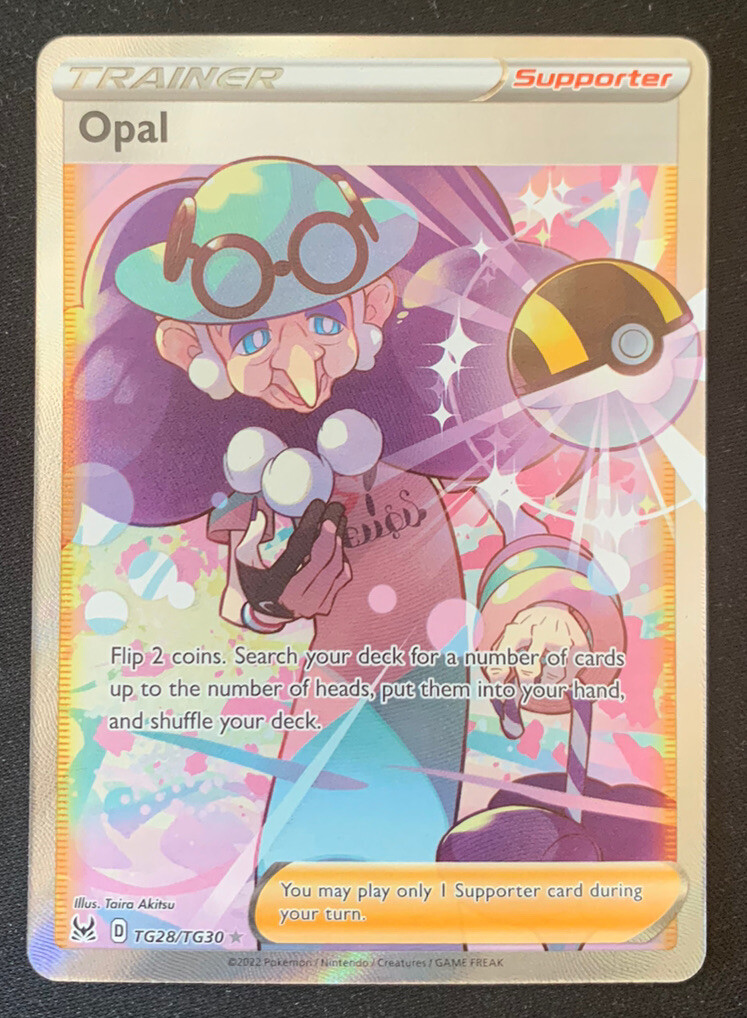 Opal TG28/TG30 - Lost Origin - Full Art Ultra Rare Pokemon TCG Card NM