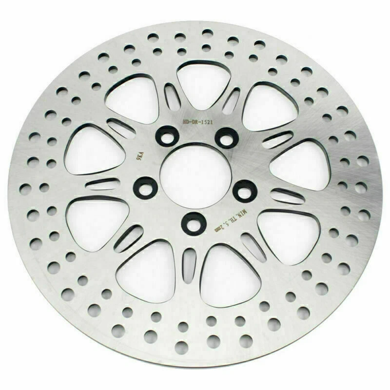 11.8" Front Rear Brake Rotors & Pads for Harley Touring Street Glide Road Glide - Image 4 of 4