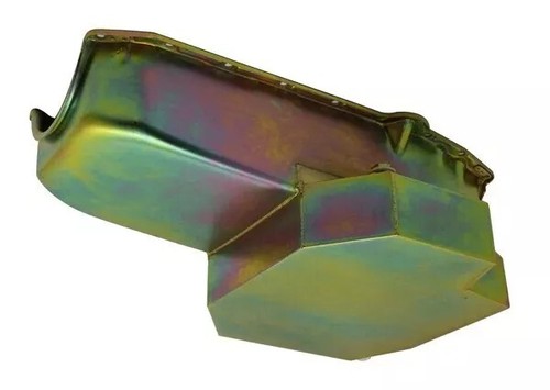 58-79 Chevy Small Block Oil Pan 305 427 Road Racing Zinc Steel with Windage Tray - Foto 1 di 3