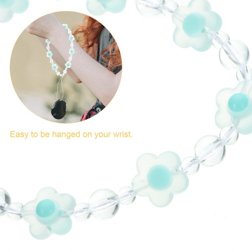 2pcs Decorative Flower Mobile Phone Wrist Strap Camera Wrist Strap - 第 5/12 張圖片