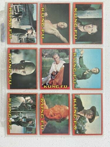 Juego completo de 60 cartas Topps Kung Fu 1973 + envoltura sin lágrimas - Imagen 6 de 12