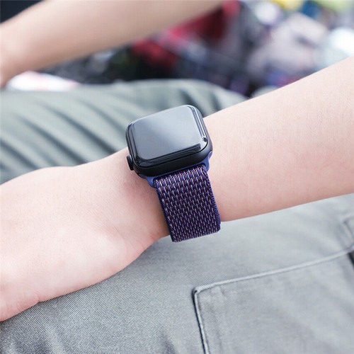 Correa deportiva de bucle para Apple Watch Ultra2 serie 10 9 8 7 6 SE 5 4 correa de nailon - Imagen 12 de 169