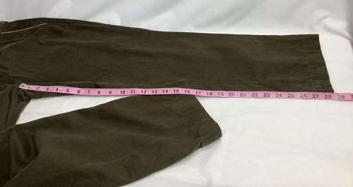 Polo Ralph Lauren Smith Pant Cotton Olive Green Pants Mens 34/30 IDR230515/IDR1 - Picture 11 of 11