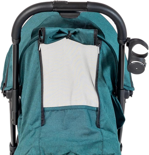 Passeggino G-Moove 0-22 Kg. Leggero, Perfetto Dalla Nascita - Telaio Nero, Tessu - Foto 7 di 12