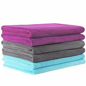 JML Microfiber Towels, Bath Towel Sets (6 Pack, 27" x 55 ...