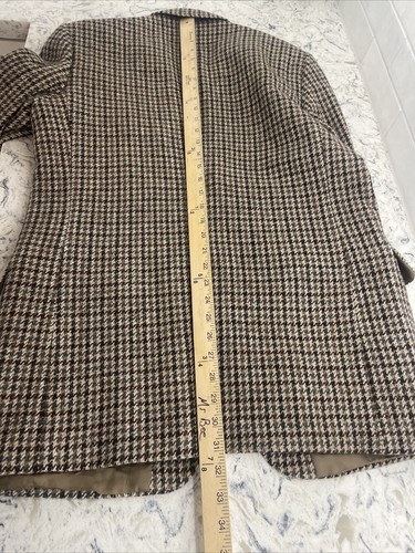 Vintage Magee Wool Donegal Ireland Tweed 41 Long Tweed Speckled Sport Coat Prep - Picture 23 of 23