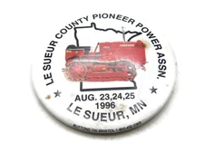 Le Sueur County Pioneer Power Assn. Button Le Sueur, MN 1996