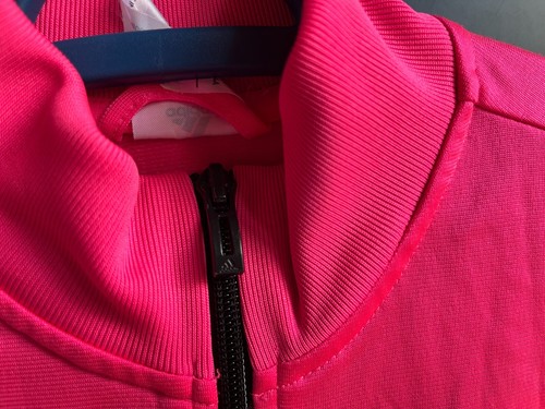 ADIDAS GIRLS SWEATER CHILDREN GIRLS CHILD JUNIOR PINK PINK SWEATSHIRT - Picture 4 of 7
