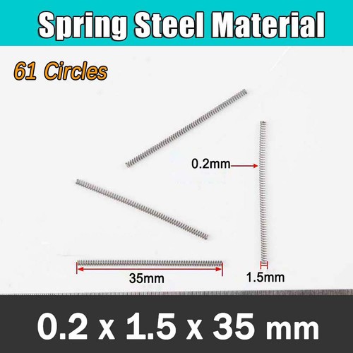 0.2mm Wire Dia Compression Spring Steel 1.5mm - 4mm OD Small Pressure Springs - Afbeelding 30 van 83