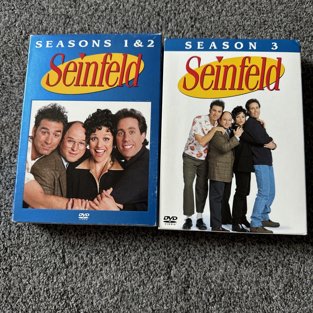 Seinfeld Seasons (DVD, 4-Disc Set) No Case For Season