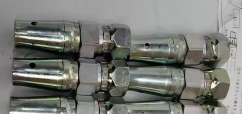 1PC NEW FIT FOR CE-G-04-14L Non pinch hydraulic joint - Picture 4 of 5