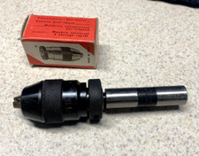 Machinist Tools: Mandrin 0-1/4" Keyless Drill Chuck (NOS) 5/8" Arbor Italy