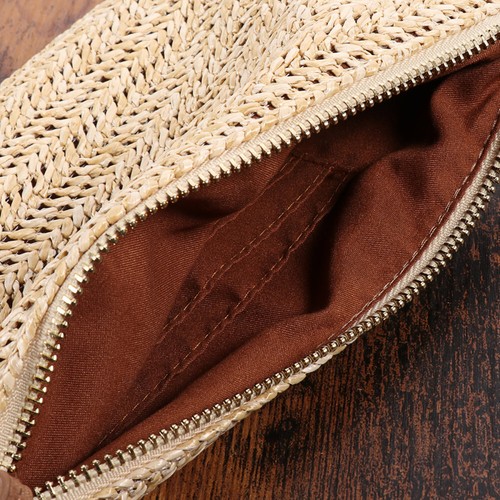 Summer Straw Coin Wallet Miss Handbags for Clutch Purses - Picture 6 of 9