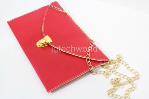 New Women Lady Envelope Clutch Chain Shoulder Party Purse Handbag Bag US Seller - Bild 17 von 17