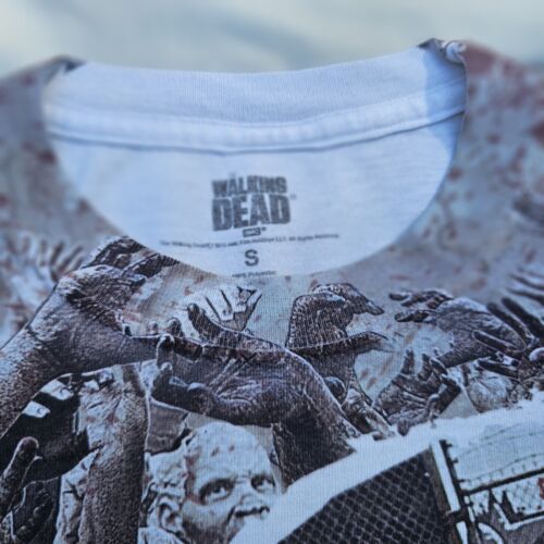 The Walking Dead T-Shirt Herren Small TWD Grafik Shirt TV Serie Comics Zombies - Bild 3 von 6
