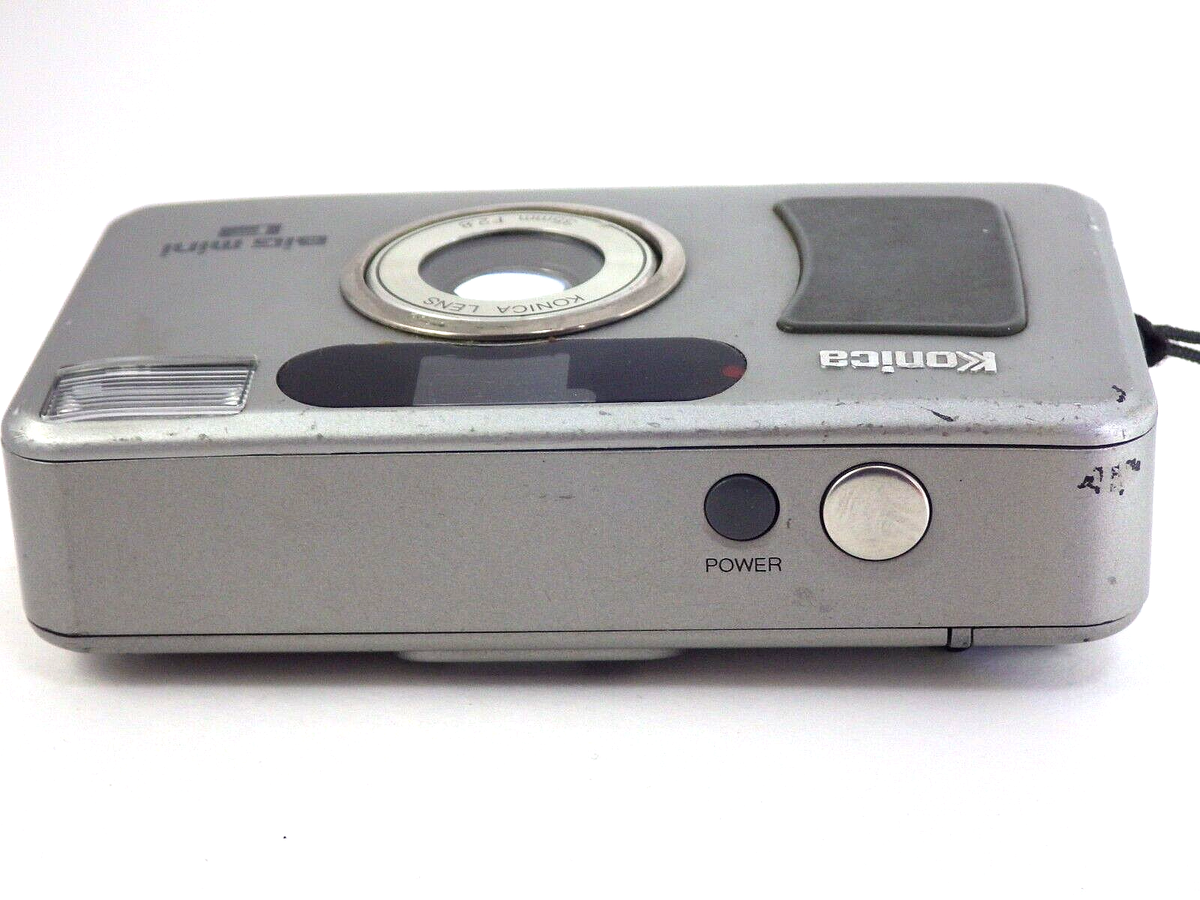 美品 完動品 Konica BiG mini F 35mm f2.8 Konica BiG mini F Limited Black 35mm f2.8 Film Camera From