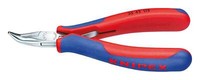 Knipex Elektronik-Greifzange 115 Mm Flach Runde Gebogene Backen - 35 42 115