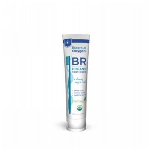 BR Organic Toothpaste Mint 4 Oz By Essential Oxygen - Picture 1 of 1