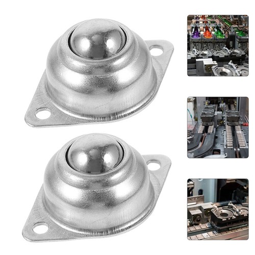 Rueda universal 30 piezas bola de acero ruedas giratorias de bajo perfil - Imagen 11 de 12