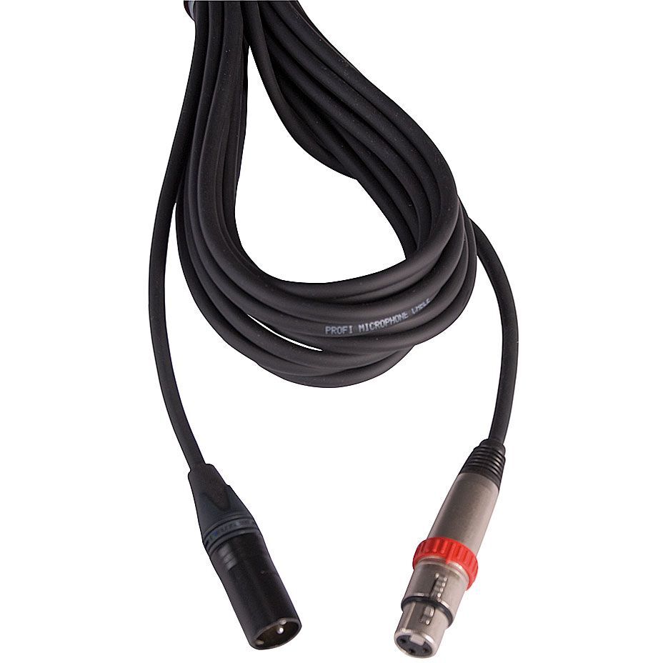 Микрофонкабель AudioTeknik MFMS 3 m schwarz Mikrofon Кабель Микрофон-Кабель NEU