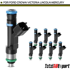 8x Fuel Injector for Ford Crown Victoria Lincoln Town Car Mercury 2006-2011 4.6L