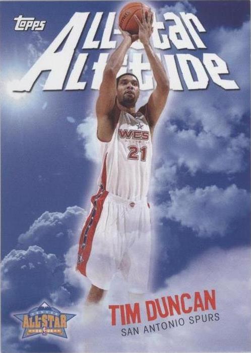 2005-06 Topps - Tim Duncan #AS-TD - 1 of 2