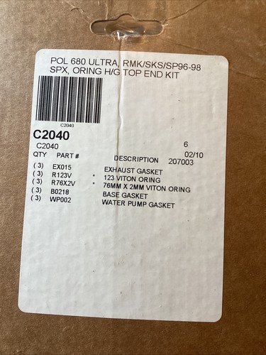 C2040 Cometic Top End Gasket Set - Picture 2 of 2