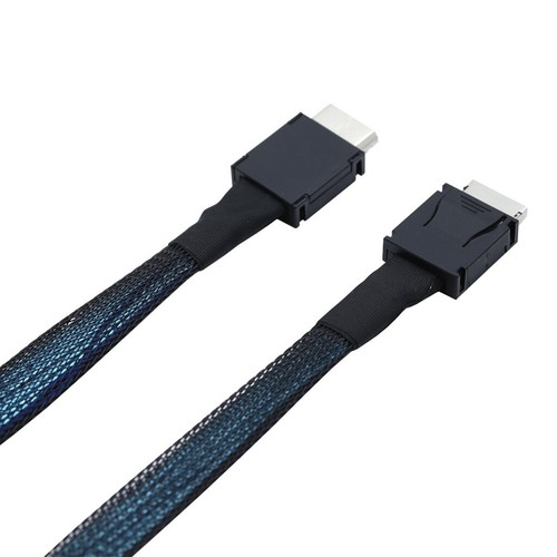 PCIE Oculink SFF 8611 4I To MINI SAS SFF-8611 4I Server Super Speed Cable Data - Picture 4 of 5