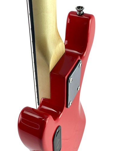 Zenison 36" Juvenil Eléctrico BAJO Niños/Principiantes Kit de Inicio Amplificador Combo ROJO - Imagen 6 de 10