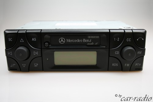 Original Mercedes W163 Radio Audio 10 BE3200 Becker M ML Autoradio Kassette RDS - Bild 4 von 11