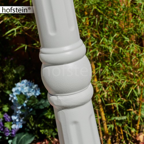 Außen Steh Lampe Leuchte weiß Wege Garten Einfahrt Poller Sockel Hof Beleuchtung - Bild 10 von 10