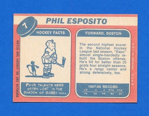 1968-69 TOPPS 68-69 NHL HOCKEY CARD 1-132 + ERROR SEE LIST - Picture 13 of 255