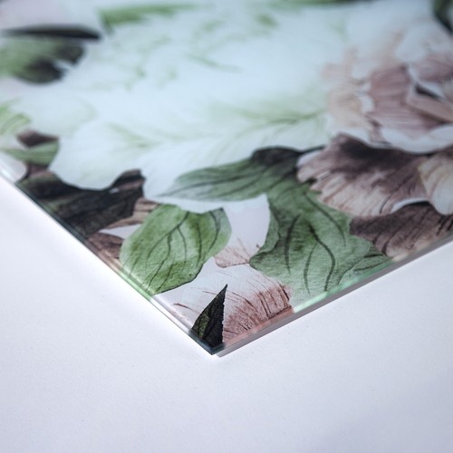 Glasbilder Wandbild Druck auf Glas 120x60 handgezeichnet Aquarell Leuchtturm - Bild 6 von 7