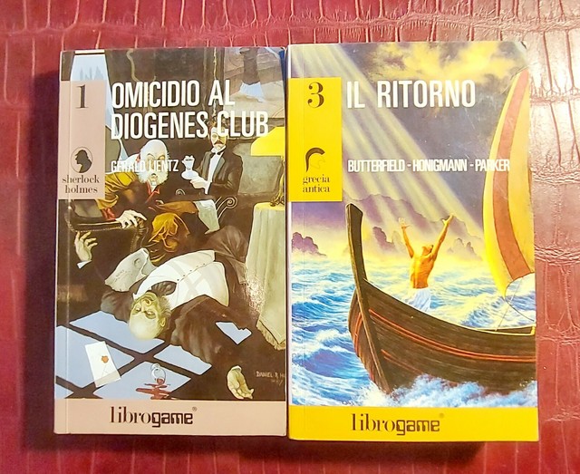 LIBROGAME: OMICIDIO AL DIOGENES CLUB (LIENTZ) & IL RITORNO (BUTTERFIELD) LIBROGAME: OMICIDIO AL DIOGENES CLUB (LIENTZ) & IL RITORNO (BUTTERFIELD)