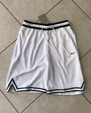 Nike Men  s Sz M Dri-FIT DNA Basketball Shorts- DH7160-100 White/Black New