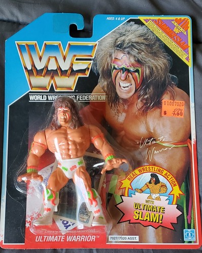THE ULTIMATE WARRIOR!  BRAWLIN WWF HASBRO COLLECTO...