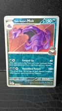 Pokemon Trading Cards Destined Rivals Reverse Holo Team Rocket's Muk 124/182