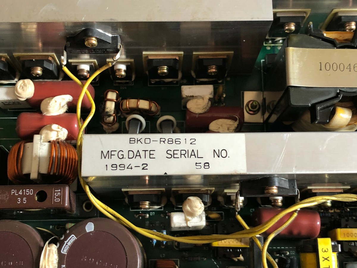 三菱　BKO-R8612 POWER BOARD YEC 6000498L-2 MITSUBISHI BKO-R8612 POWER BOARD YEC,6000498L-2,1000464E,BK0-R8612