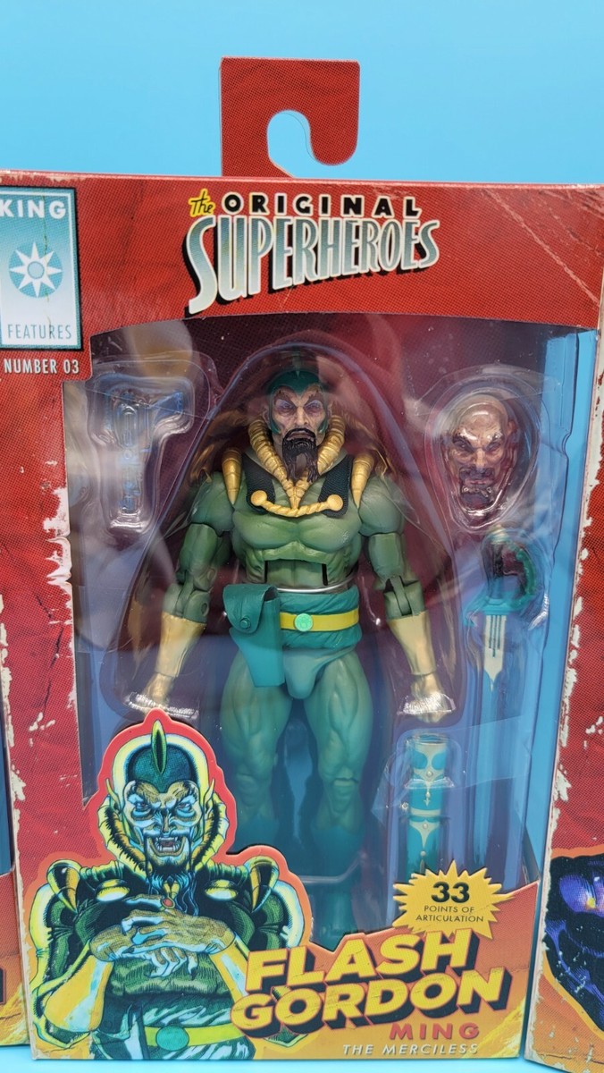 NECA The Original Superheroes Set of 3 Phantom | Flash Gordon