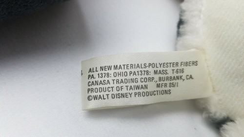 1985 Disney Plüsch Lot ~ Dumbo & Dalmatiner ~ 6" bis 7" groß - Bild 7 von 7