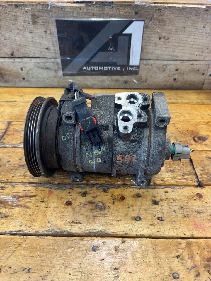 Dodge Neon 2002 unidad de compresor de aire acondicionado OEM Foto 3 de 4