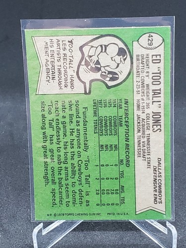 1978 Topps Football - Choose Your Card - Part 2 - Picture 58 of 116