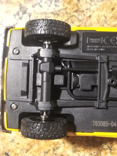 1978 Ford Bronco 4x4 Yellow Motomax toy factory ltd 1.24 scale Die-cast - Picture 16 of 17