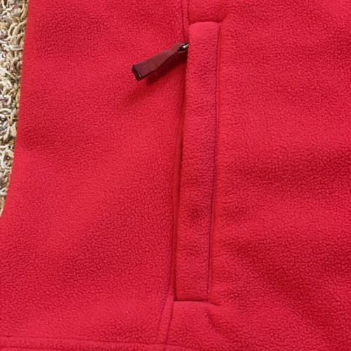 Land's End Herren Polartec Fleece Weste Gr. XXL rot Outdoor Ski Basic Classic - Bild 7 von 17