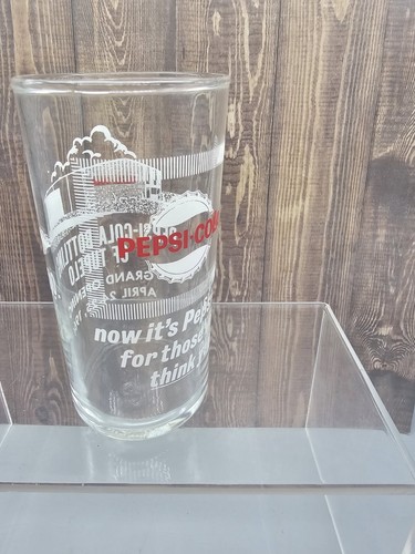 1964 PEPSI Cola Bottling Co. of Tupelo MS Grand Opening Commemorative Glass - Picture 4 of 10